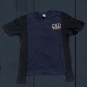 aa80 CSI upcycled shirt